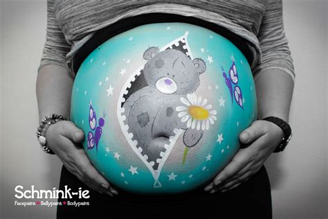 Schmink Ie Nl Bellypaint Me To You Bear Bump Painting Face