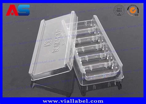 Clear Transparent Tray Packaging Medication Blister Packs For Glass