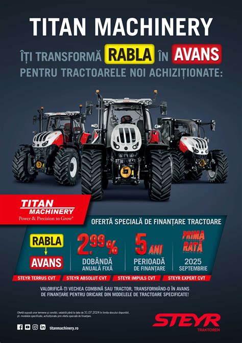 Oferte Si Promotii Titan Machinery Romania