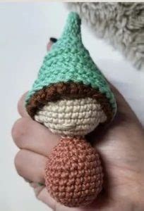 Gnomo Amigurumi de Natal Receita PDF Grátis 500 PDF Passo a Passo