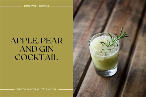 12 Apple Gin Cocktails to Shake Up Your Fall Season | DineWithDrinks