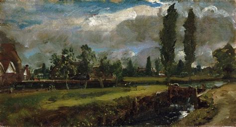 John Constable - Landscape with a River [c.1810-12]