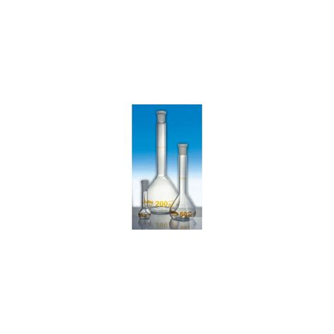 Medium Neck Volumetric Flask 2000 Ml NS 29 32 DIN A Conformity