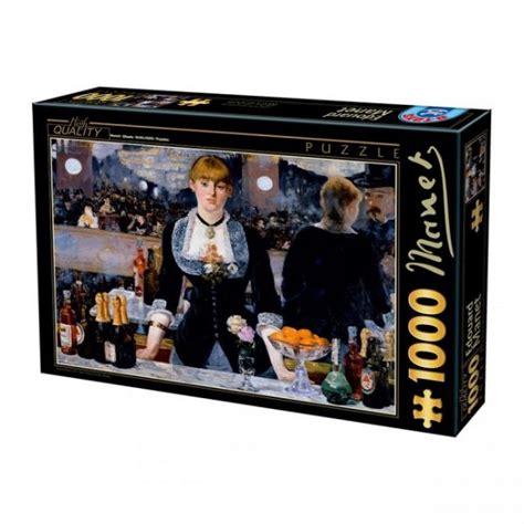 Puzzle Manet Un Bar Al Folies Berg Re Pezzi Puzzle Mania It