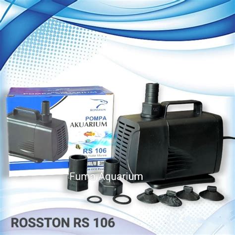 Jual Pompa Kolam Rosston Rs Pompa Filter Kolam Aquarium Hidroponik