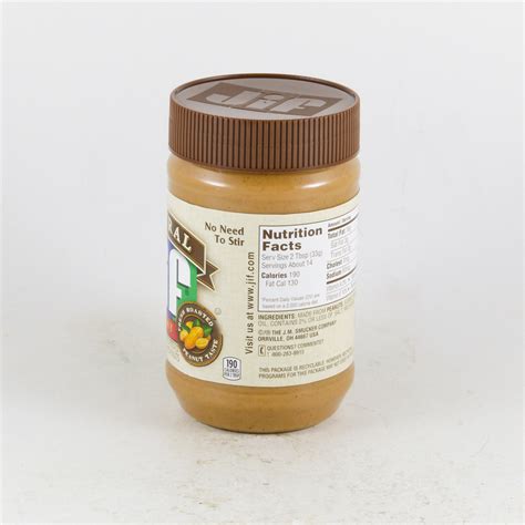 Jif Natural Low Sodium Creamy Peanut Butter 16 Oz Shipt