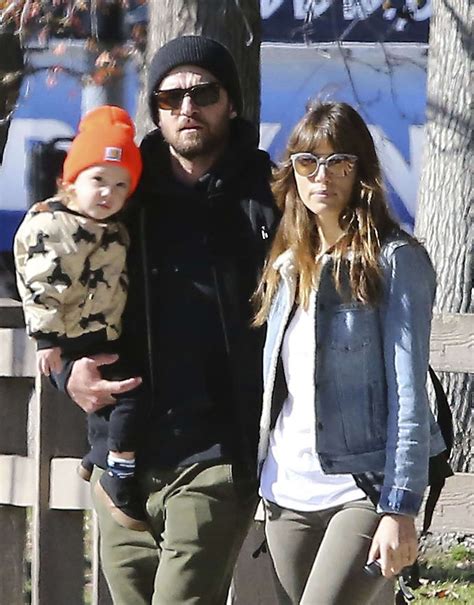 Jessica Biel with her family out in Los Angeles -11 | GotCeleb