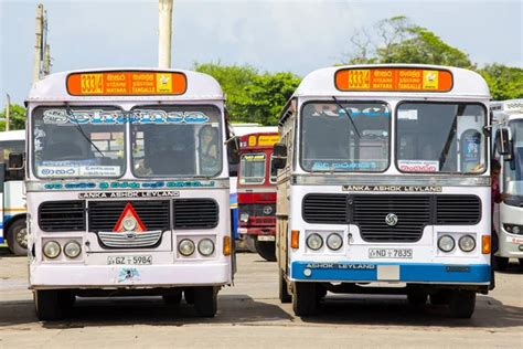 Autob S P Blico Regular De Matara A Tangalle Los Autobuses Son El Tipo