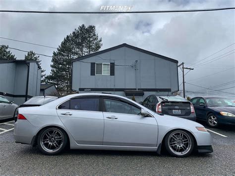 2004 Acura TSX Base With 18x7 5 Enkei RPF1 And Pirelli 215x45 On