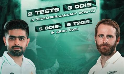 Pakistan New Zealand Series To Start On Dec 26 Pak Sports