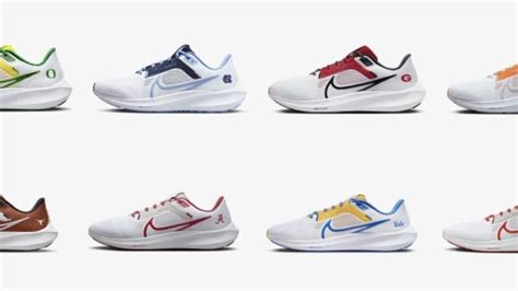 Nike Drops College Football Inspired Sneakers For Fans Sports