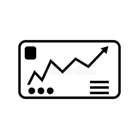 Vector De Línea De Análisis De Datos Signo De Ilustración De Análisis