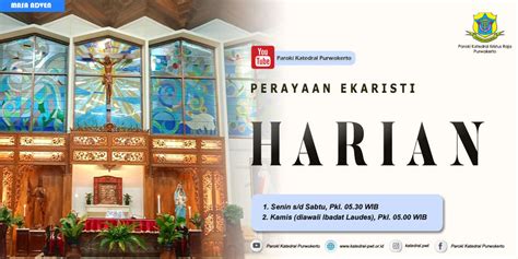 Misa Harian Minggu Ii Desember Paroki Katedral Kristus Raja