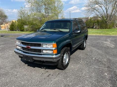 1999 Chevrolet Tahoe For Sale ClassicCars CC 1711897