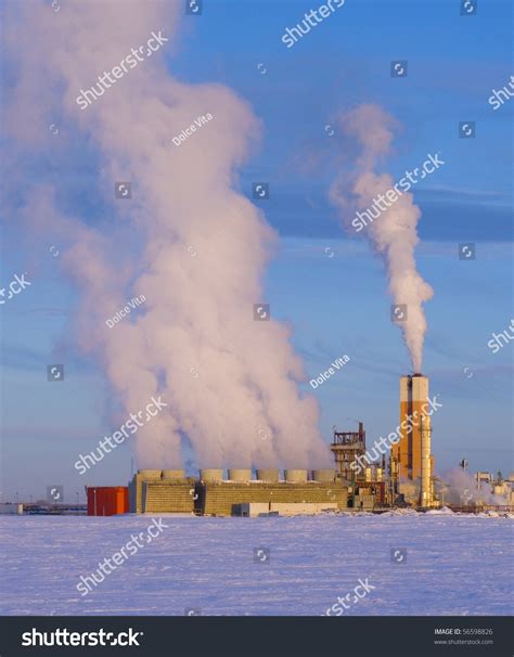 Chemical Processing Plant Stock Photo 56598826 : Shutterstock