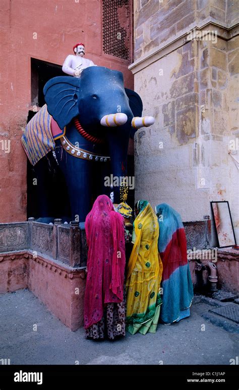 La India El Estado De Rajasthan Bikaner Junagarh Fort Orando