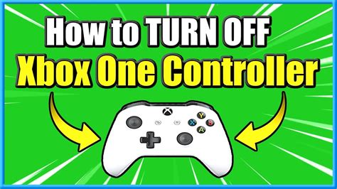 How To TURN OFF Xbox One Controller 2 Different Ways Fast Method