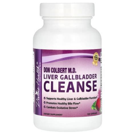 Divine Health Don Colbert M.D. Liver Gallbladder Cleanse - 120 Capsules ...