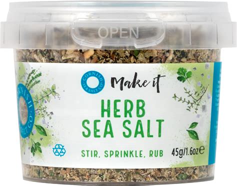 Cornish Sea Salt Co Herb Sea Salt 45g Bbq Rubz