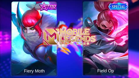 Hanabi Field Op Special Skin VS Fiery Moth Starlight Skin Mobile