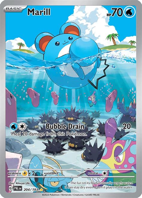 Marill Pokémon Myp Cards