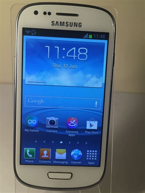 Samsung Galaxy Siii S Mini Gb Blue White Lunar Gray Red Unlocked