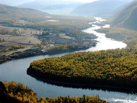 Ultima Thule The Mighty Yenisei One Of The Four Great Rivers Of