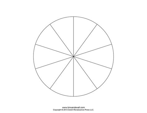 Pie Chart Template Printable