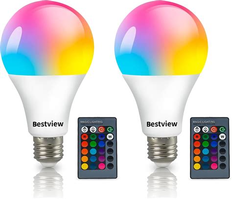 Ilc Rgb Led Color Changing Light Bulb W Equivalent Lm K