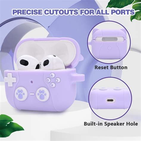 Mainrenka Funda Kawaii Para Airpod De Tercera Generaci N Compatible