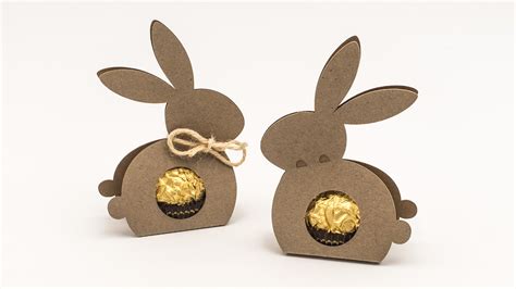 Svg Osterhase Geschenkbox F R Goldene Schokoladen Kugel Ostern Kein