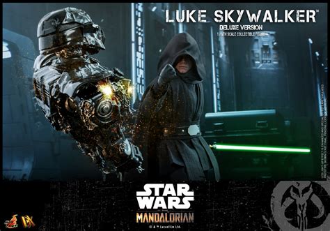 Star Wars The Mandalorian Luke Skywalker Comes To Hot Toys