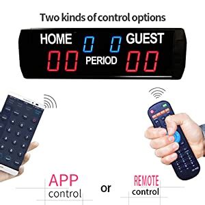 Gan Xin Led Electronic Digital Scoreboard Indoor Use Basketball