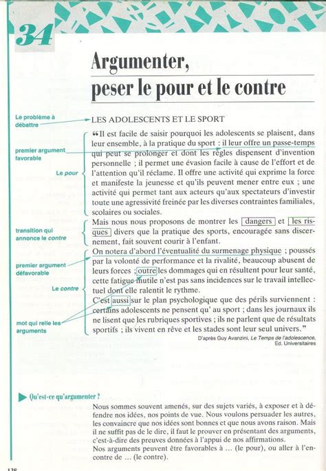 Exemple De Texte Argumentatif Sur Le Voyage Texte Préféré