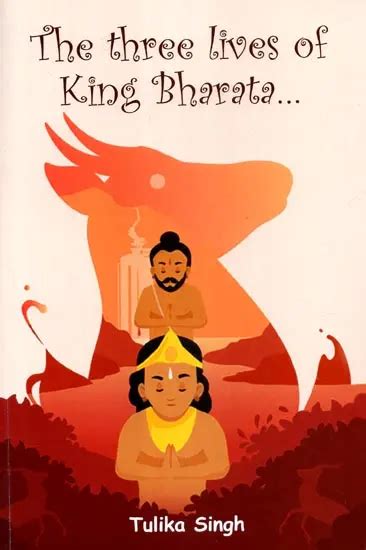 The Three Lives of King Bharata- A Pictorial Book For Children's | Exotic India Art