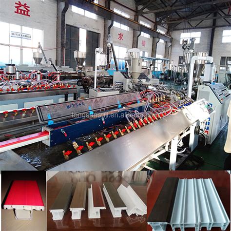 Colorful Surface Pvc Window Profile Making Machine Qingdao