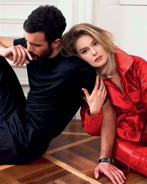 Baris Arduc And Burcu Biricik In The Turkish Tv Series Kuzgun