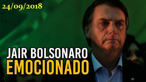 Bolsonaro Se Emociona E Chora Em Sua Primeira Entrevista Após Ataque 24