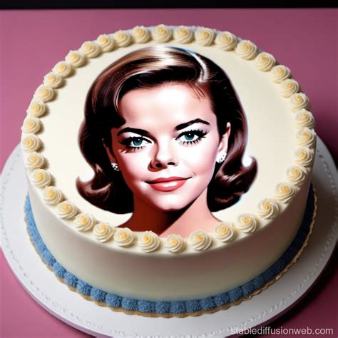 Natalie Wood Birthday Cake Stable Diffusion Online