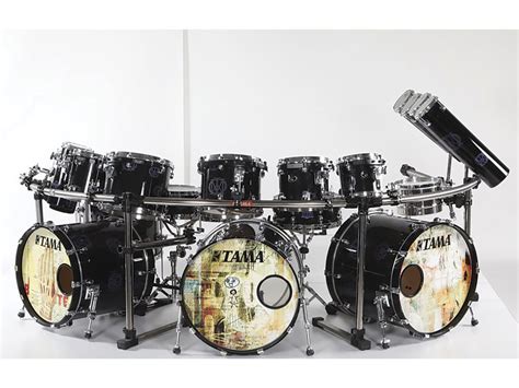 Tama’s Dream Theater Custom Logo kit - Modern Drummer Magazine