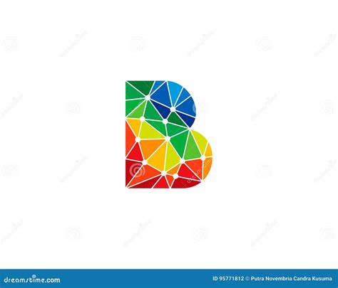 Letter B Icon Logo Design Element Stock Vector - Illustration of clean ...