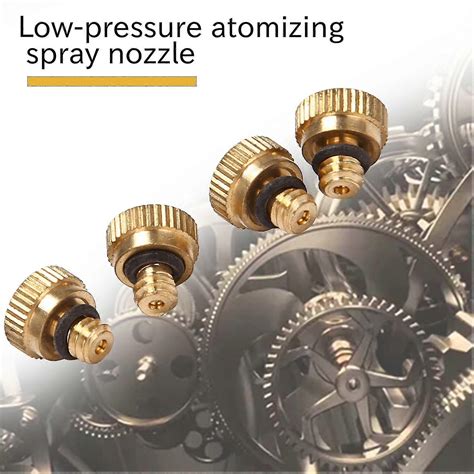 20Pcs Fog Mist Nozzle,Low Pressure Mist Cooling Nozzle,Misting Nozzles