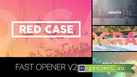 Videohive Fast Opener V Project For After Effects