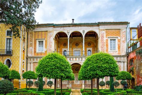 The House Of Pilatos Called Casa De Pilatos In Seville Spain Its