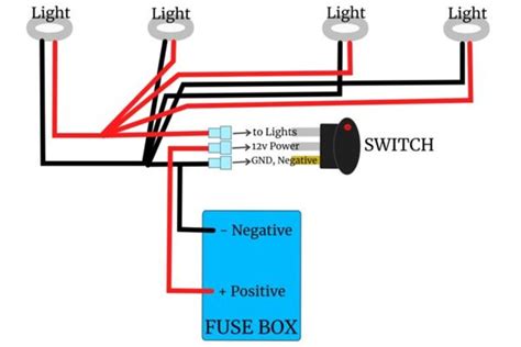 12 Volt Light Switch Wiring Diagram