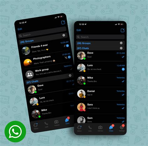 Ux Design For Whatsapp Interface On Behance