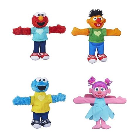 Sesamstraße HUGS Forever Plüsch 23 cm Abby Cadabby Elmo Ernie