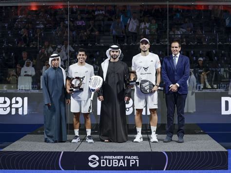 Mansoor Bin Mohammed Crowns Champions At Inaugural Dubai Premier Padel