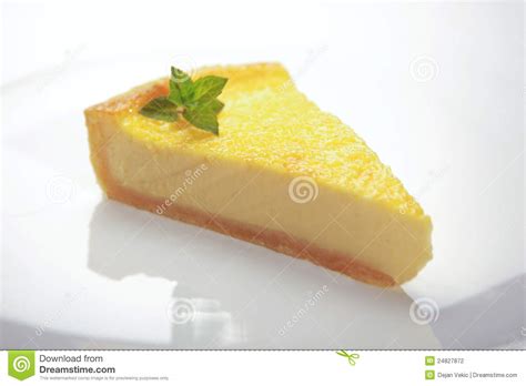 Part De G Teau Au Fromage De Citron Photo Stock Image Du Beau Mangez