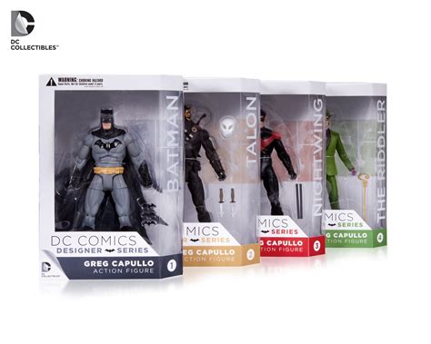 New Greg Capullo Batman Action Figures from DC Comics Designer Series 1 ...